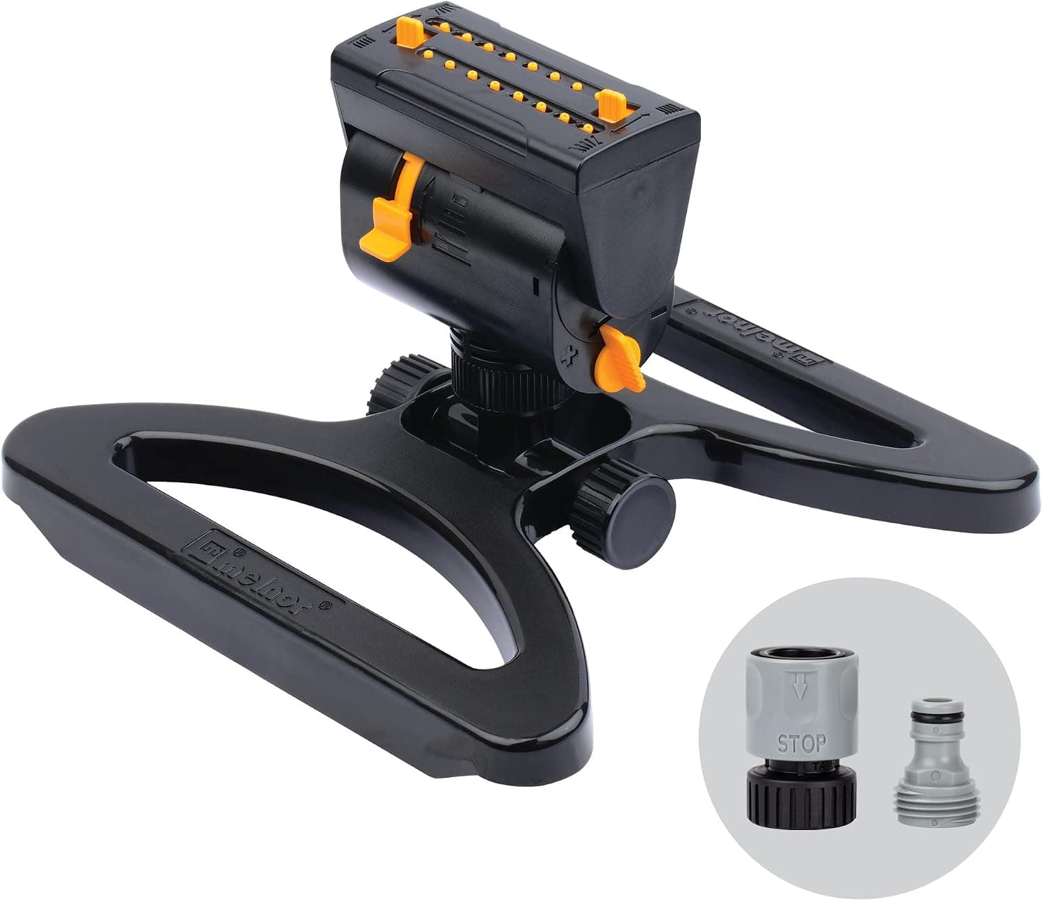 Melnor MiniMax Turbo Sprinkler 65131AMZ, 4,000 sq ft
