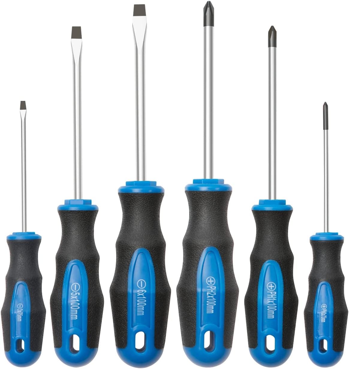 ROTATION 6-Piece Magnetic Tip Screwdriver Set
